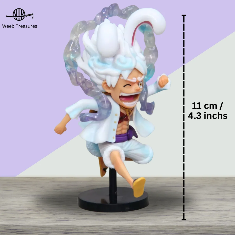 Mini Gear 5 Luffy (Rabbit Form) Action Figure with Stand (12 Cm Height) - One Piece - Image 2