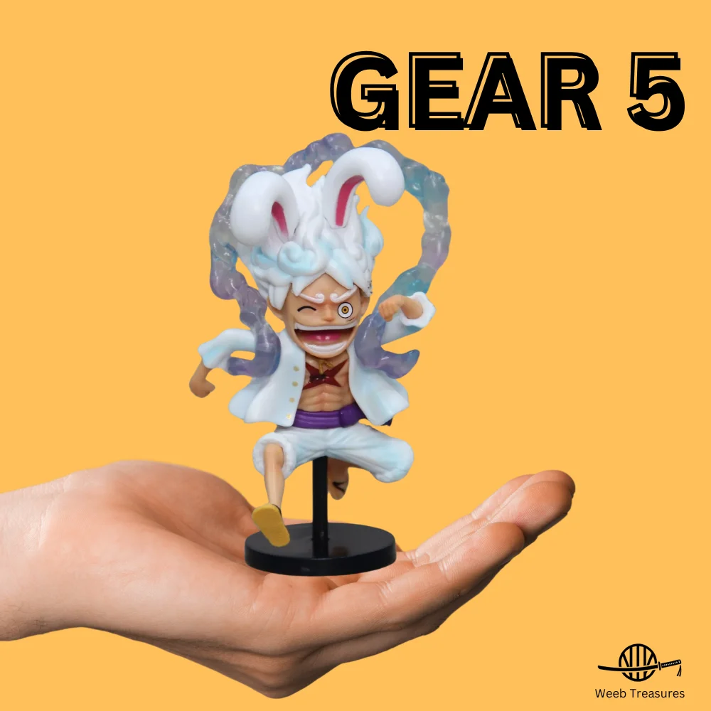 Mini Gear 5 Luffy (Rabbit Form) Action Figure with Stand (12 Cm Height) - One Piece - Image 3