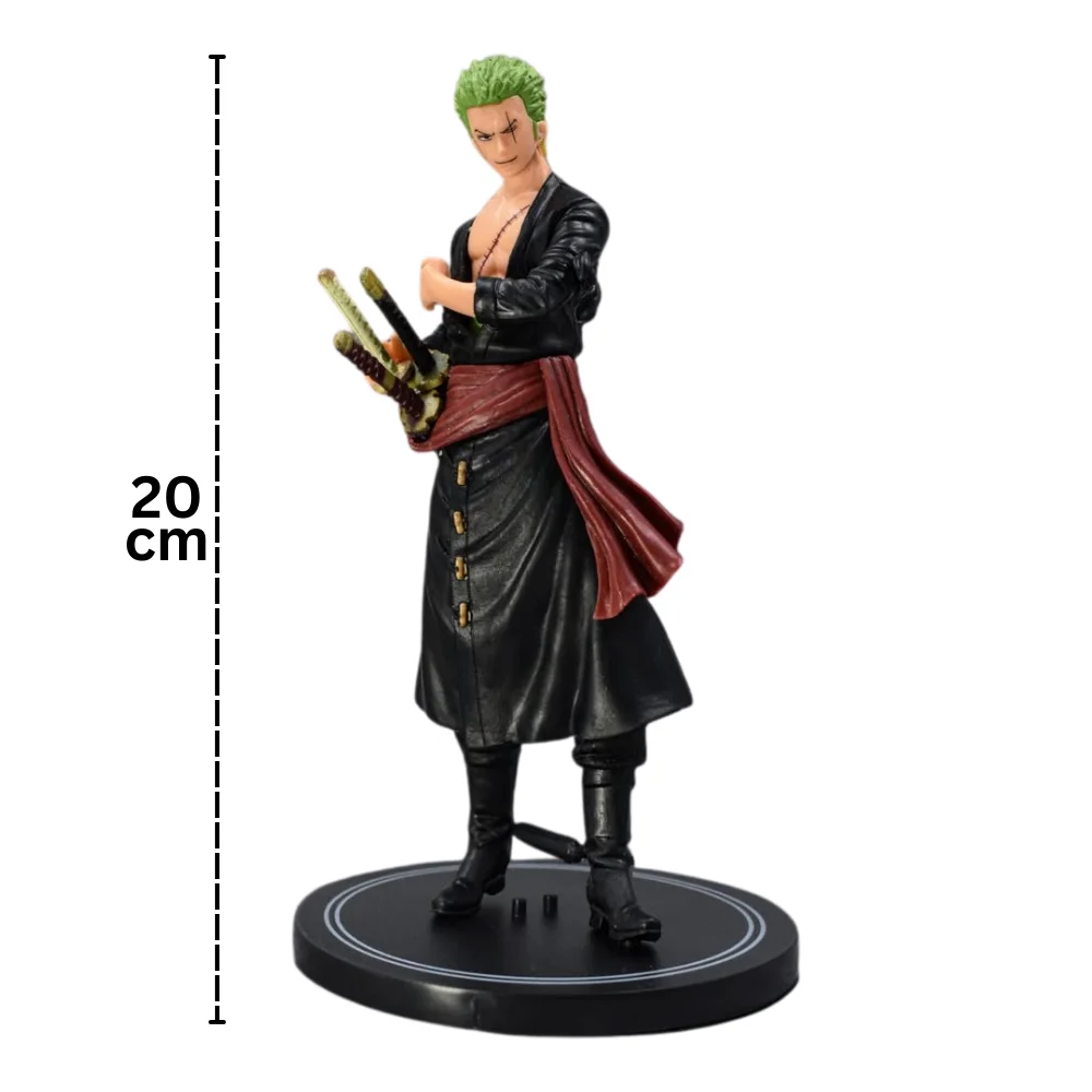 Zoro Standing Pose Action Figure (20 Cm Height) - One Piece - Image 1