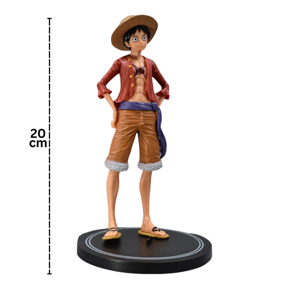 Monkey D. Luffy Standing Pose Action Figure (20 Cm Height) - One Piece - Image 1