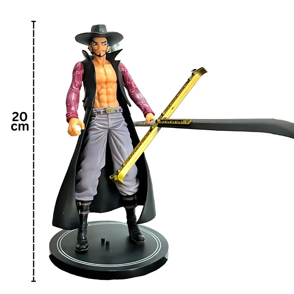 Dracule Mihawk with Sword Action Figure (20 Cm Height) - One Piece - Image 2