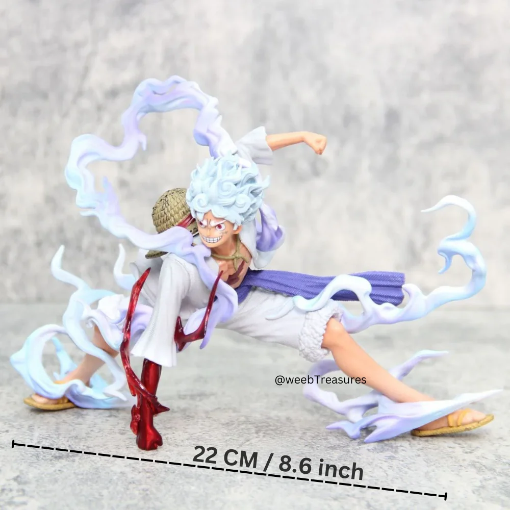 Monkey D. Luffy Gear 5 Wide Pose Action Figure (22 Cm Width) - One Piece - Image 3