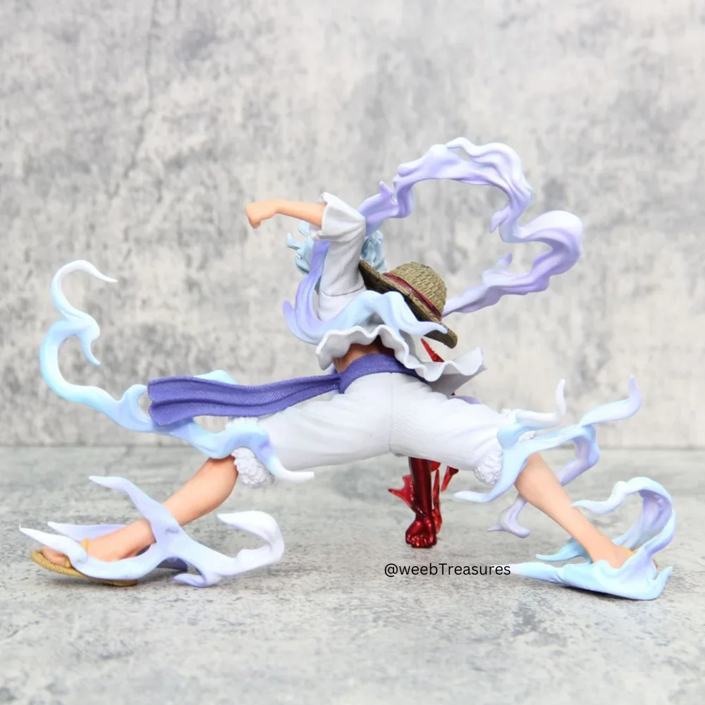 Monkey D. Luffy Gear 5 Wide Pose Action Figure (22 Cm Width) - One Piece - Image 4