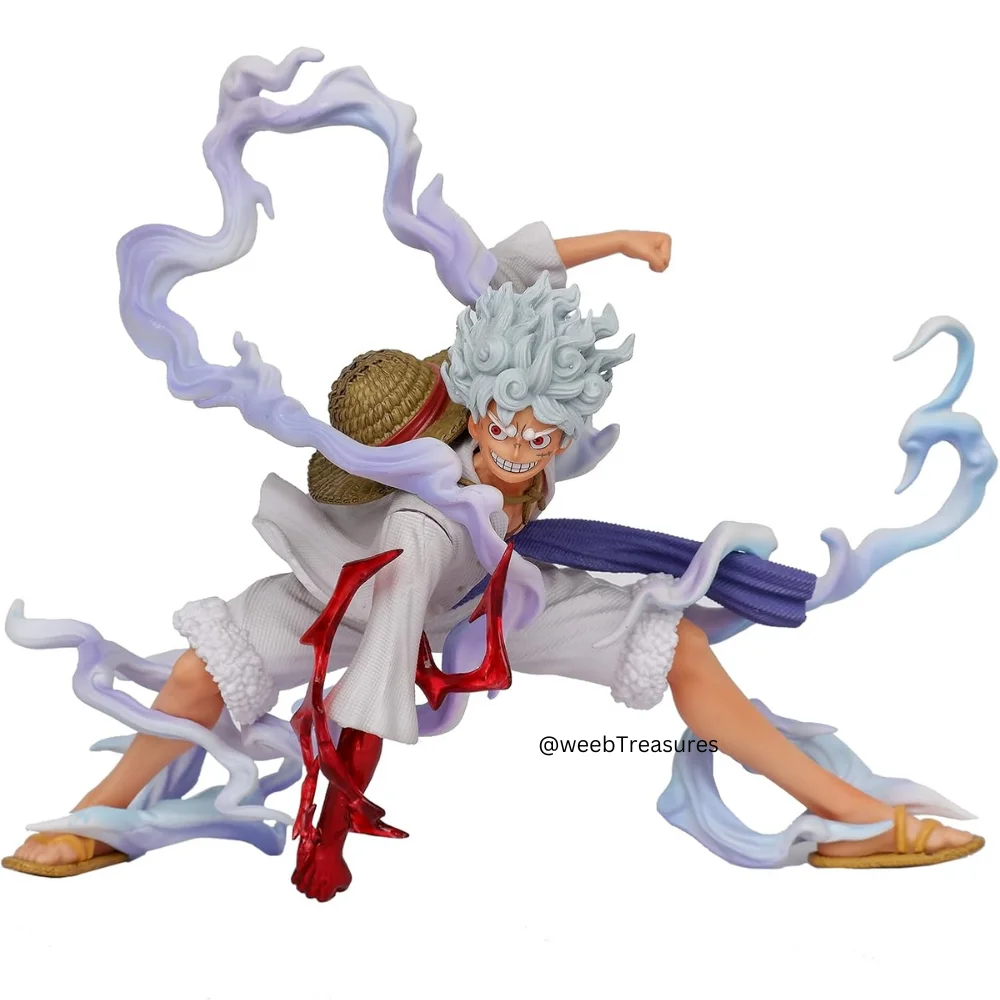 Monkey D. Luffy Gear 5 Wide Pose Action Figure (22 Cm Width) - One Piece - Image 1