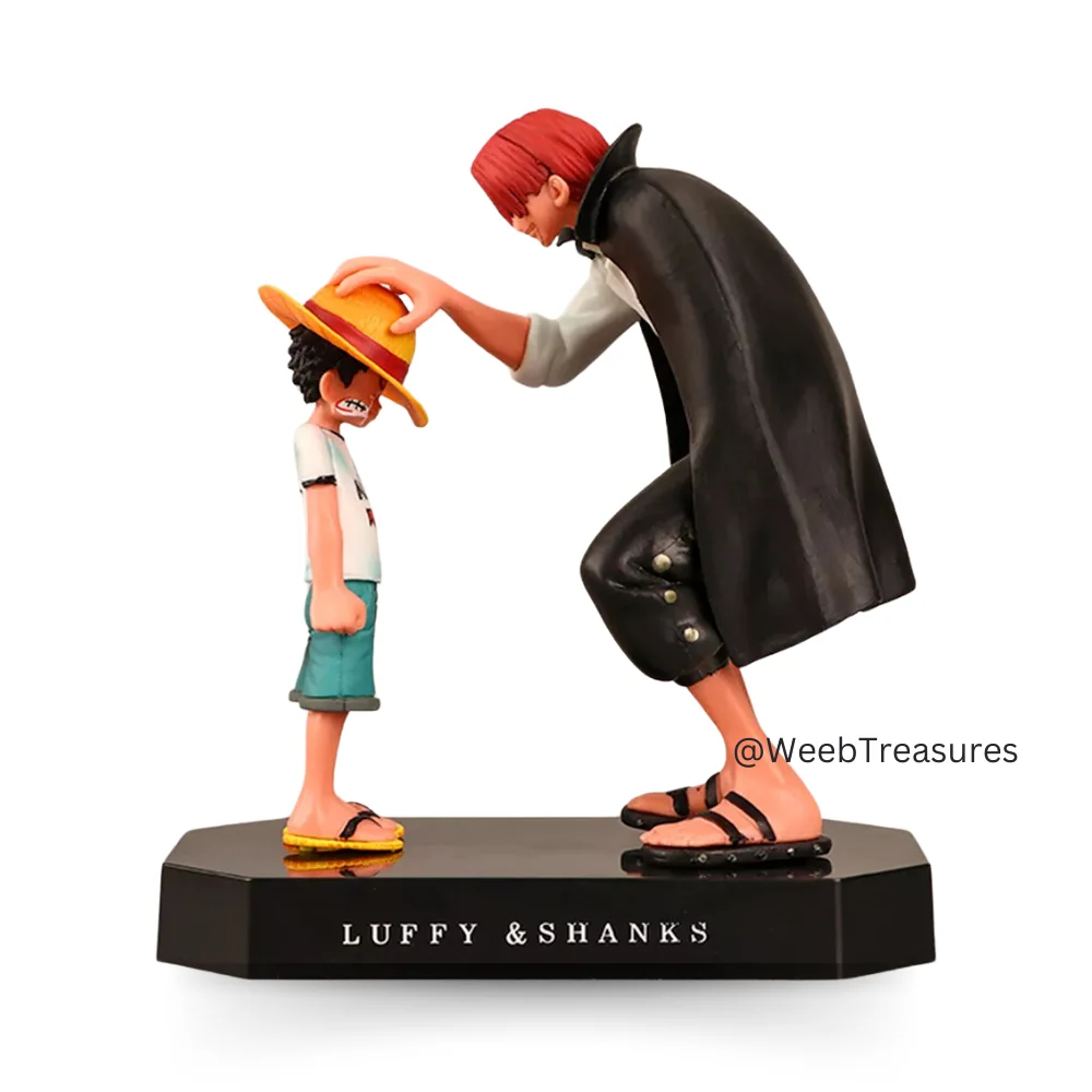 Luffy and Shanks Brotherhood Pose Action Figure (17 Cm Height) - One Piece - Image 4