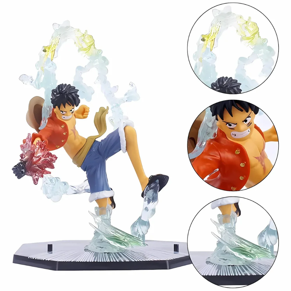Monkey D. Luffy Compact Pose Action Figure (17 Cm Height x 12.5 Cm Width) - One Piece - Image 4
