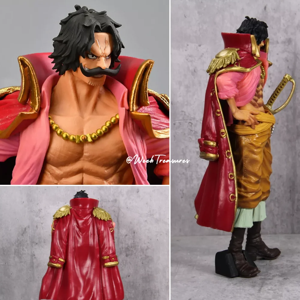 Gol D. Roger Pirate King Action Figure with Box (23 Cm Height) - One Piece - Image 2