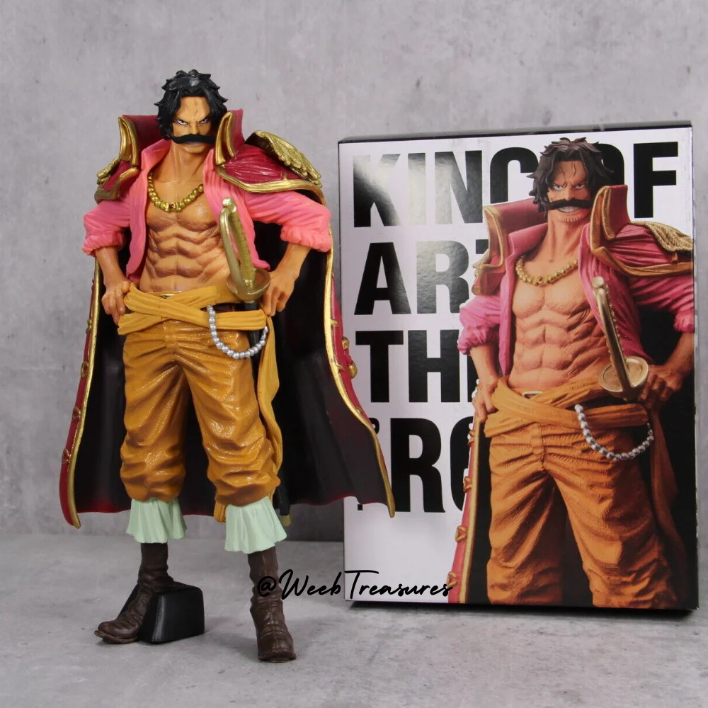 Gol D. Roger Pirate King Action Figure with Box (23 Cm Height) - One Piece - Image 1