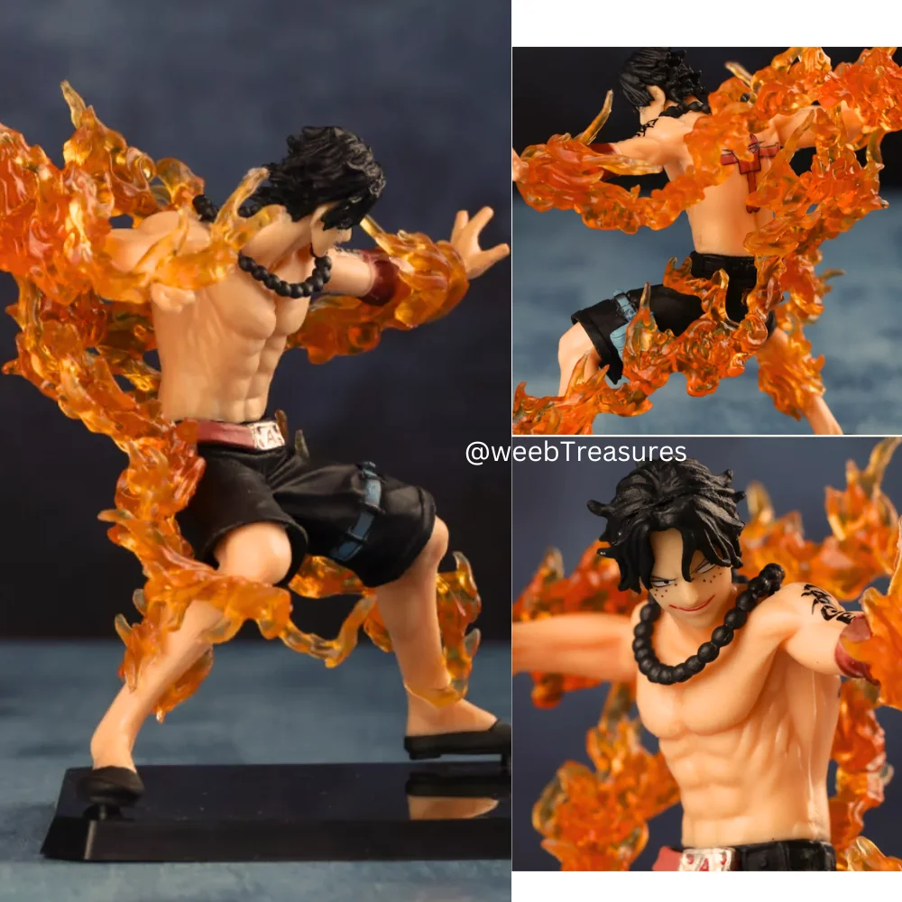 Portgas D. Ace Fire Fist Action Figure with Box (13 Cm Height) - One Piece - Image 3