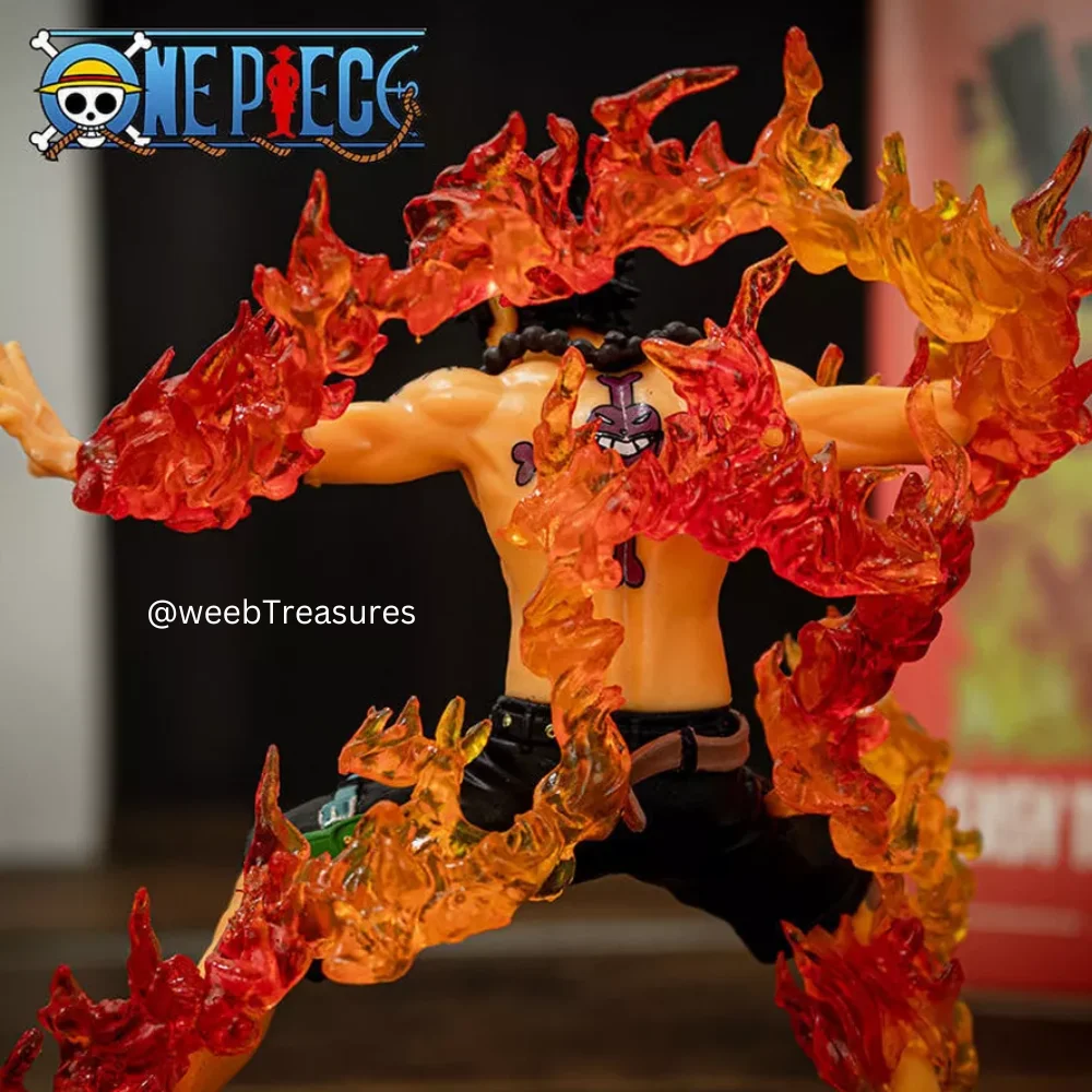 Portgas D. Ace Fire Fist Action Figure with Box (13 Cm Height) - One Piece - Image 4