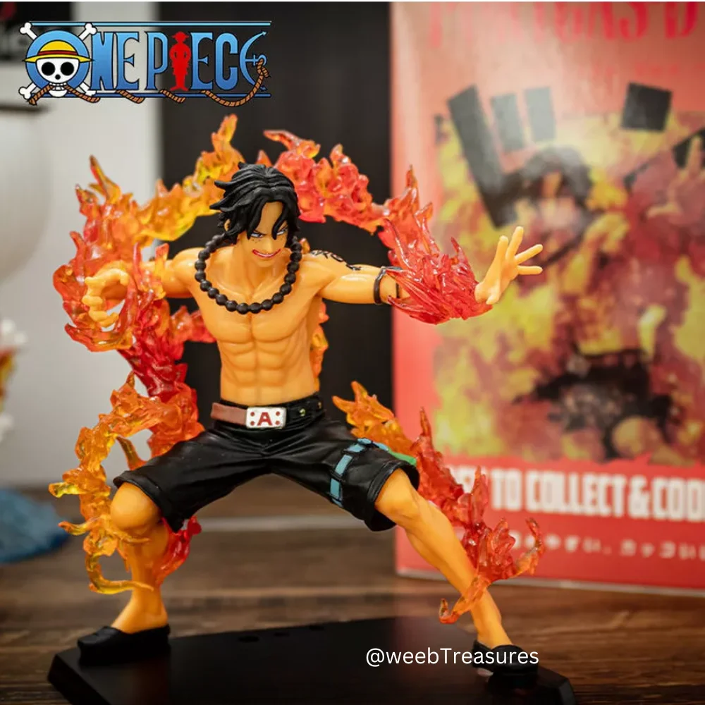 Portgas D. Ace Fire Fist Action Figure with Box (13 Cm Height) - One Piece - Image 1