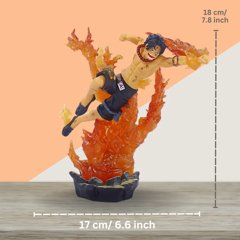 Portgas D. Ace Action Figure Without Box (18 Cm Height) - One Piece - Image 3