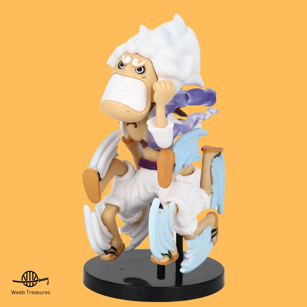 Chibi Luffy Gear 5 Running Pose Mini Figure (11 Cm Height) - One Piece - Image 3