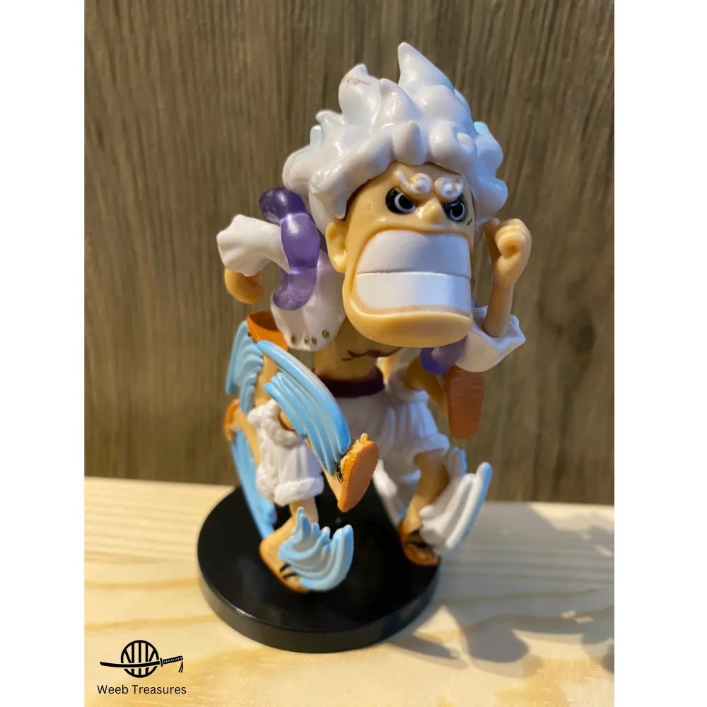 Chibi Luffy Gear 5 Running Pose Mini Figure (11 Cm Height) - One Piece - Image 4