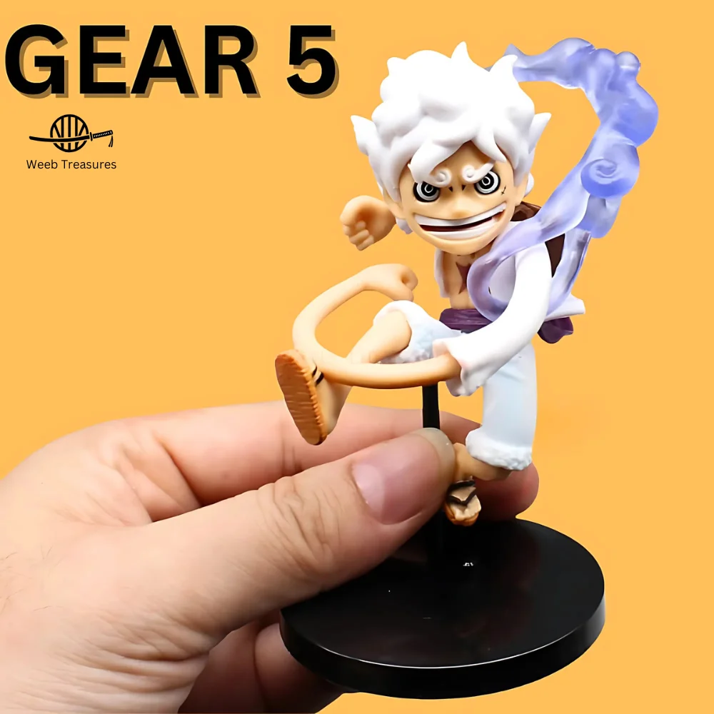 Chibi Luffy Gear 5 Long Hand Mini Figure (10 Cm Height) - One Piece - Image 2