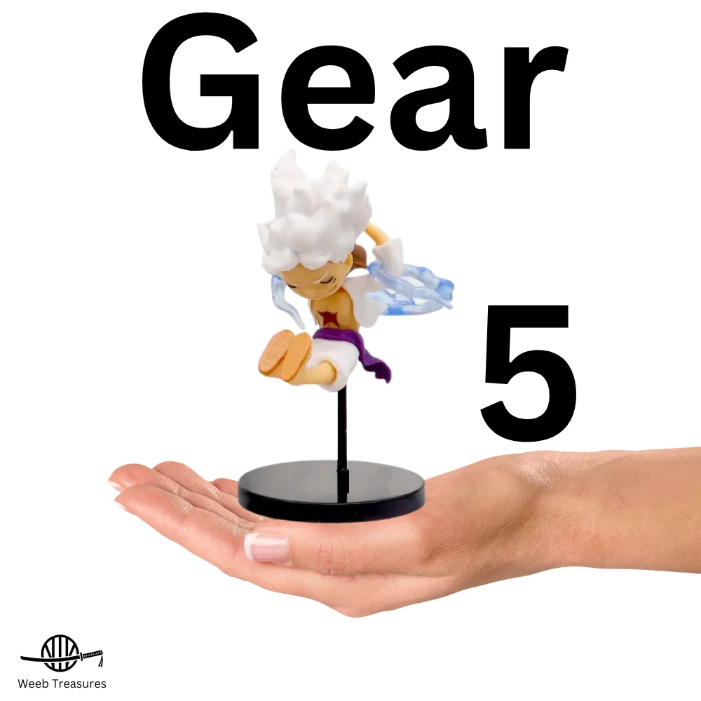 Chibi Luffy Gear 5 Sleeping Pose Mini Figure (8 Cm Height) - One Piece - Image 3