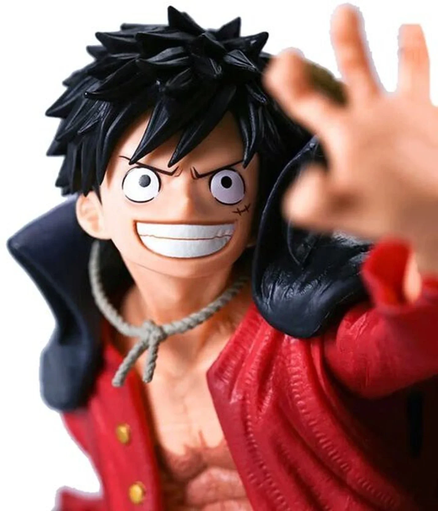 Monkey D. Luffy wono Attacking Pose with Armament Haki Action Figure (18 Cm Height) - One Piece - Image 2