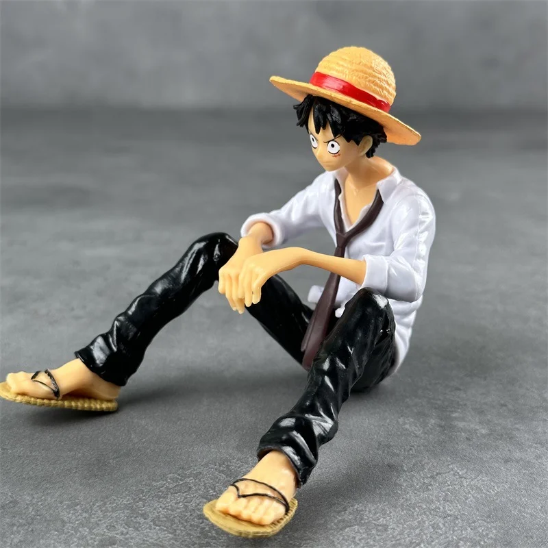 One Piece Anime Monkey D Luffy Action Figure PVC Model Toys Doll Car Decor | 12 CMS | - Image 3