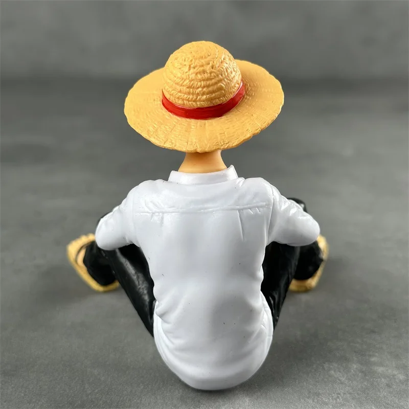 One Piece Anime Monkey D Luffy Action Figure PVC Model Toys Doll Car Decor | 12 CMS | - Image 4