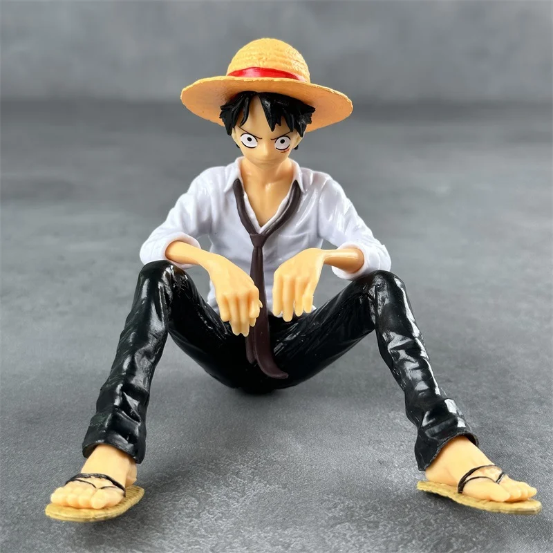 One Piece Anime Monkey D Luffy Action Figure PVC Model Toys Doll Car Decor | 12 CMS | - Image 1